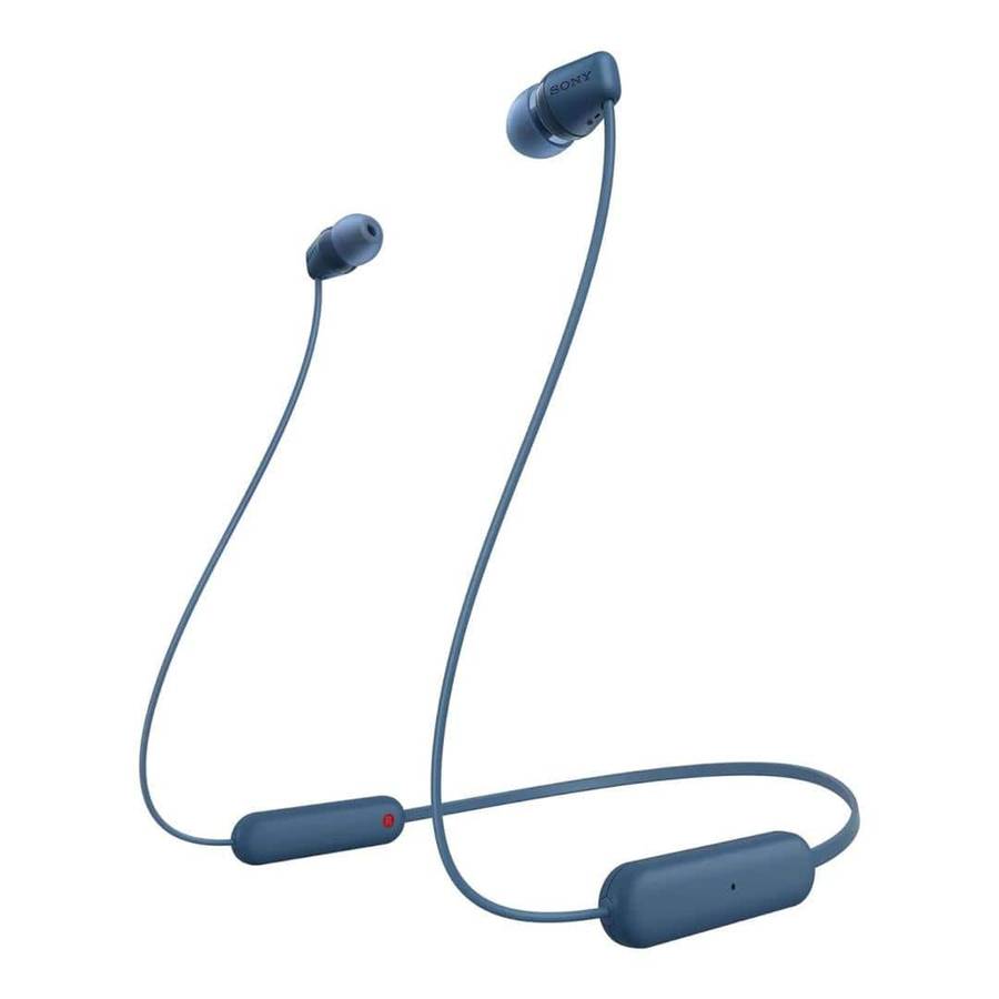 Sony Wireless Earphones Blue