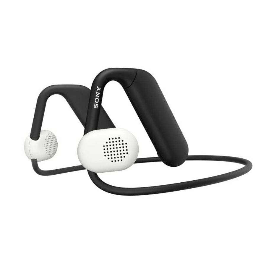 Sony Float Run Open-Ear Wireless Bluetooth Earphones - Black White