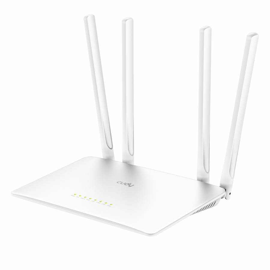 Cudy WR300S 300Mbps 5-Port Wi-Fi 4 Router  White