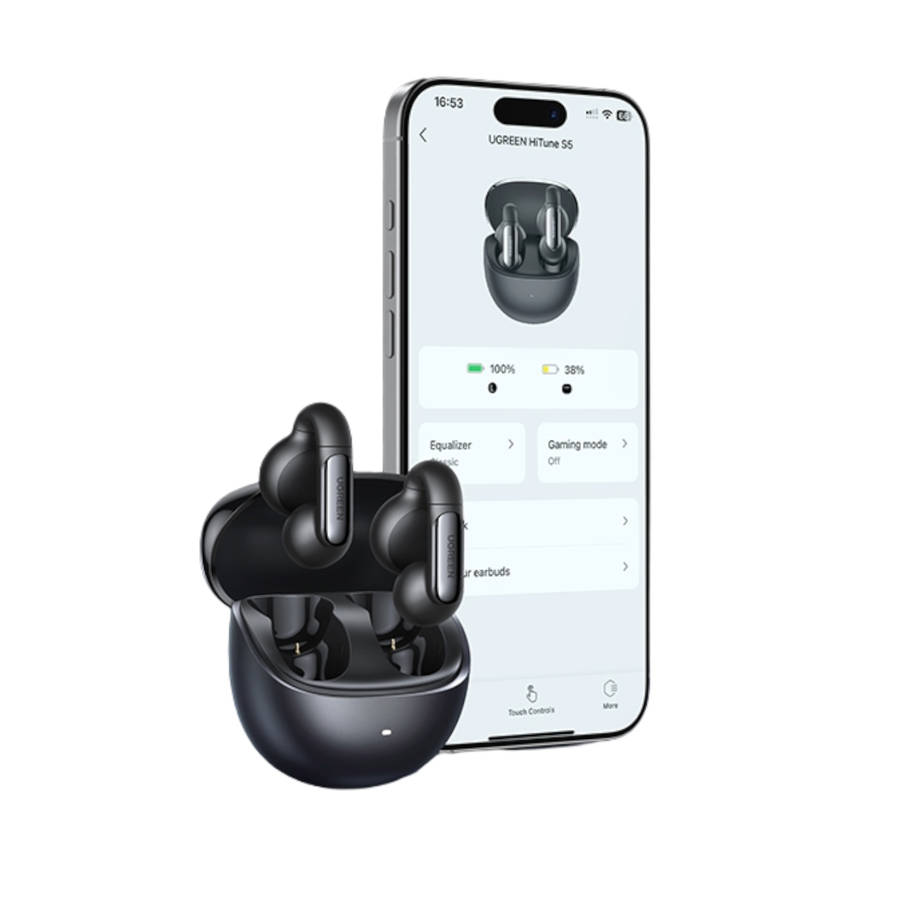 UGREEN HiTune S5 Open-Ear TWS EarbudsBlack