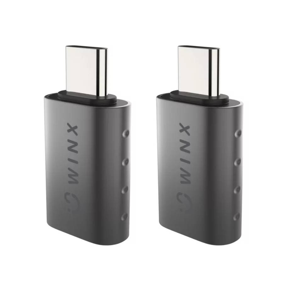 Winx Link Simple Type-C to USB Adapter Dual Pack