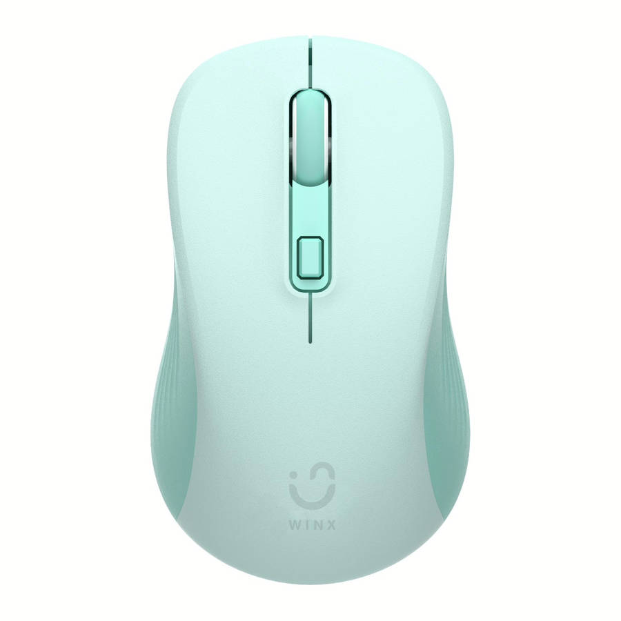 WINX CLICK Easy 1600DPI 2.4GHz Wireless Mouse - Green