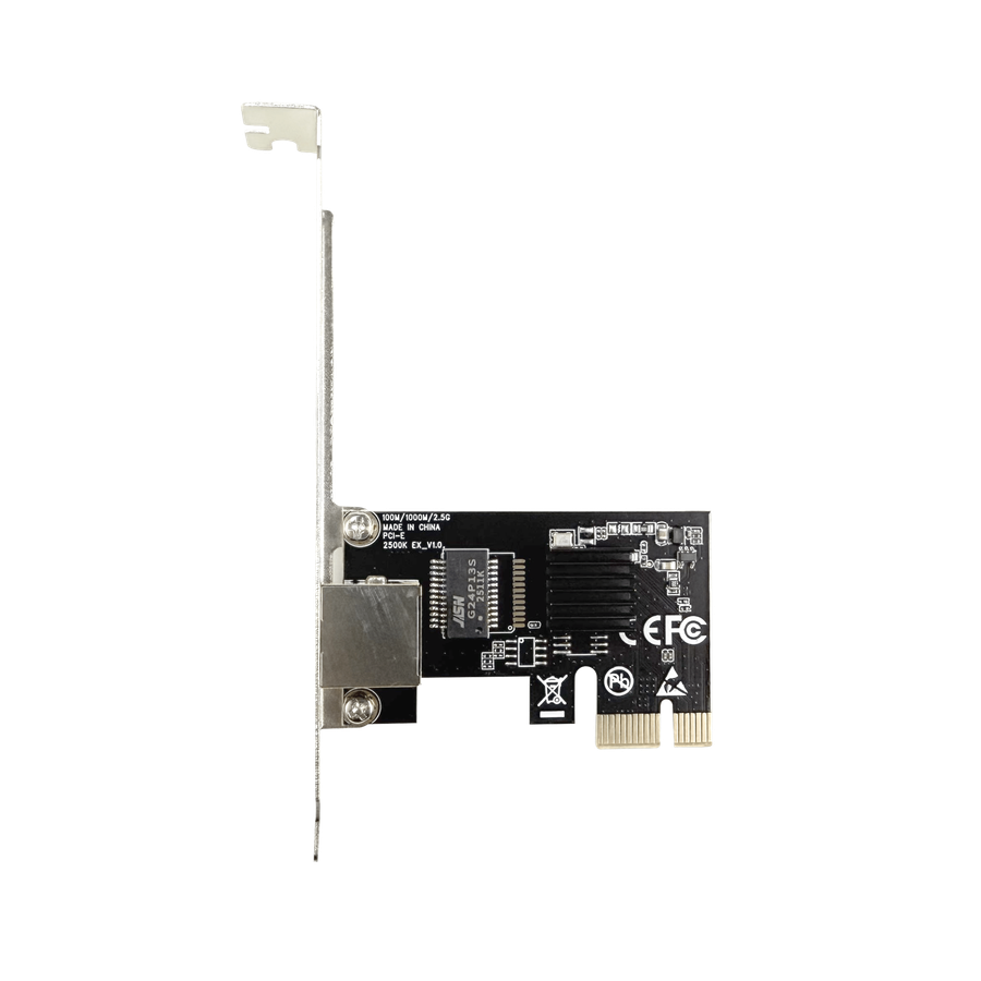 RCT PCI Express 2.5G Ethernet Network Adapter