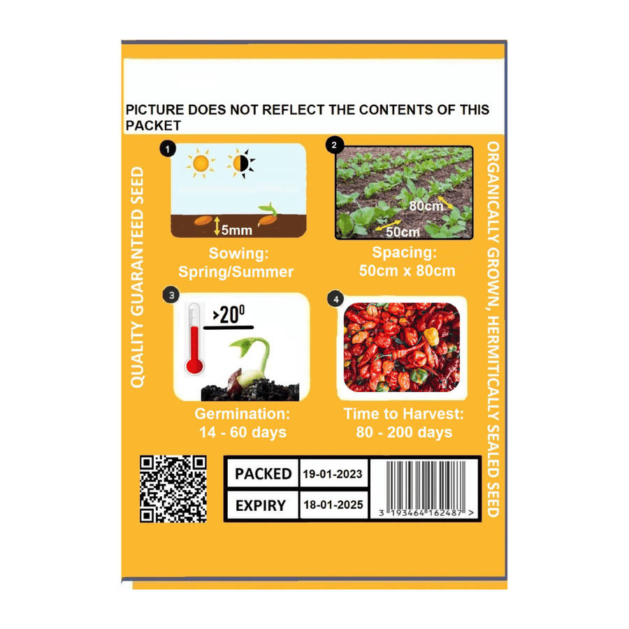 Mixed Chilli Seeds (LIMITED EDITION)