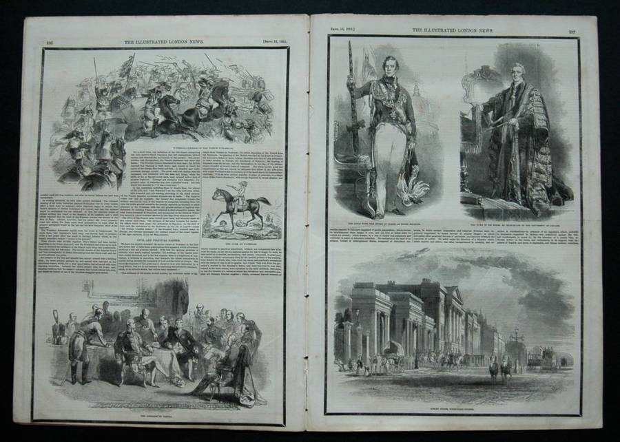 Life of The Duke of Wellington: Illustrated London News - 1852