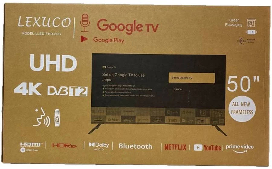 50inch Lexuco goolge TV