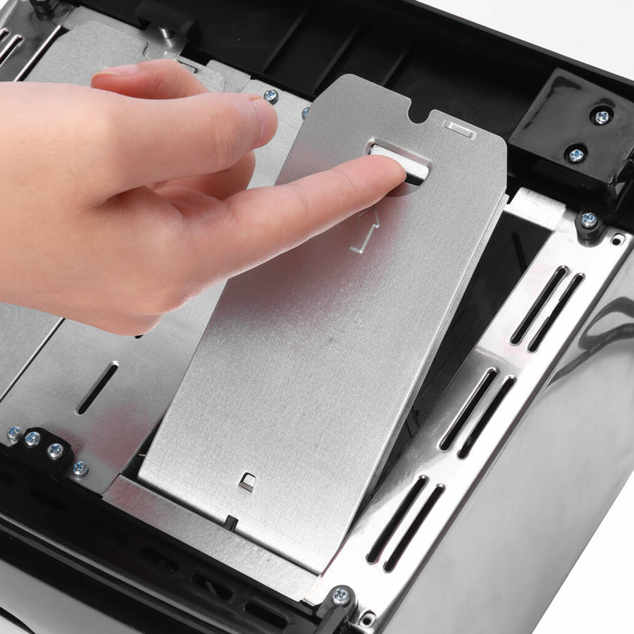 iStar-ST CS-3090 4-Slice Toaster 1300W | Stainless Steel | Removable Crumb Tray