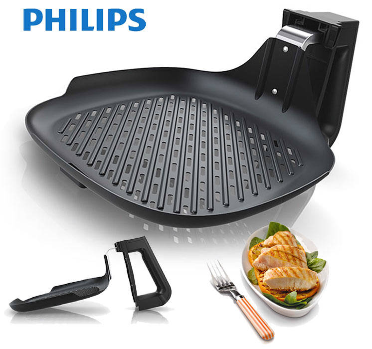 Philips Avance Collection Xl Airfryer Grill Pan Accessory (Hd9911) - Philips New 658 420303609381