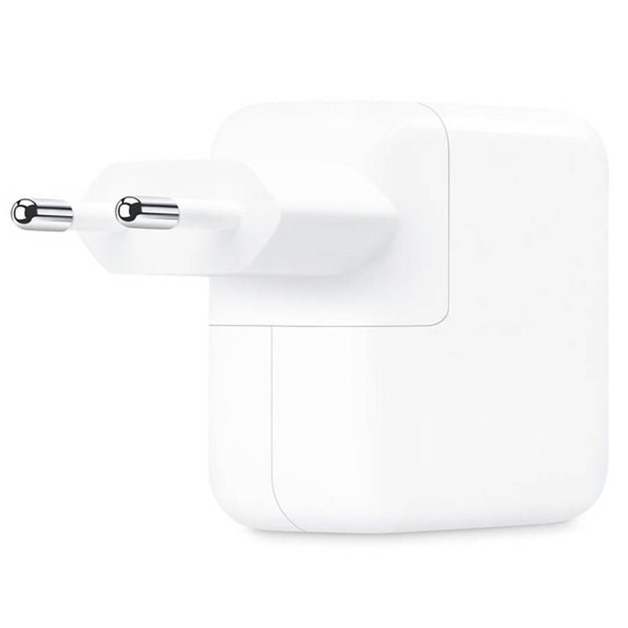 Apple 35W Dual USB-C Port Power Adapter (2024 Model) - White