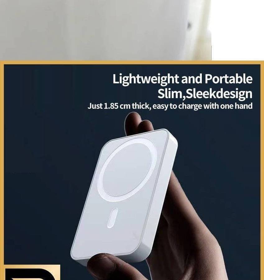 Magnetic MagSafe Wireless Power Bank 5000mAh