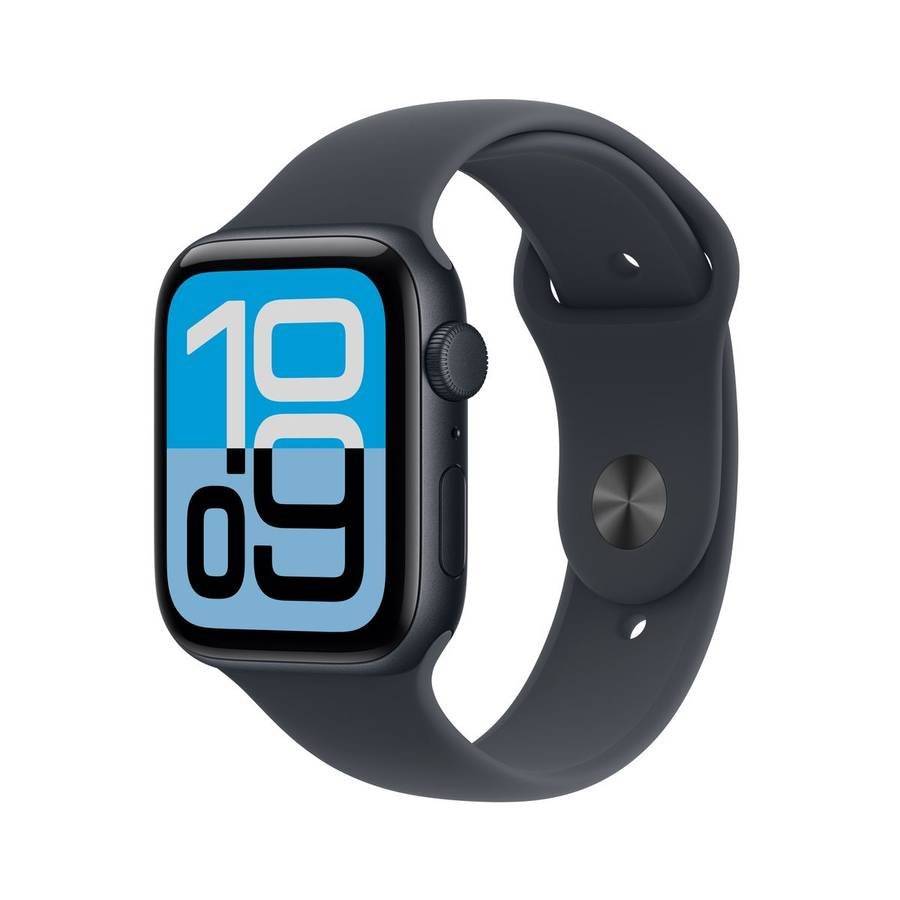 Apple Watch SE 3 GPS 44mm Midnight Aluminum Case with Sport Band