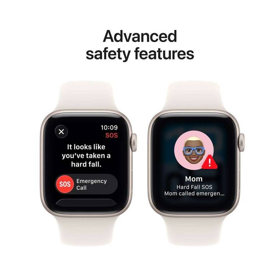 Apple Watch SE 3 GPS 44mm Midnight Aluminum Case with Sport Band