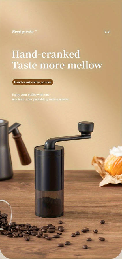 Hand Crank Coffee Grinder Adjustable Coffee Bean Mill Hand Crank Coffee Grinder Adjustable Coffee Be
