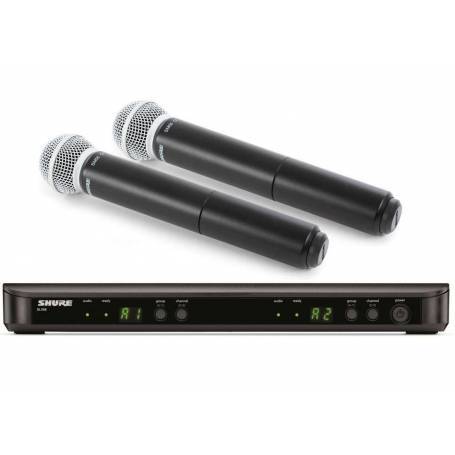 Shure BLX288/SM58 (M17) - Dual Wireless Handheld Mic System