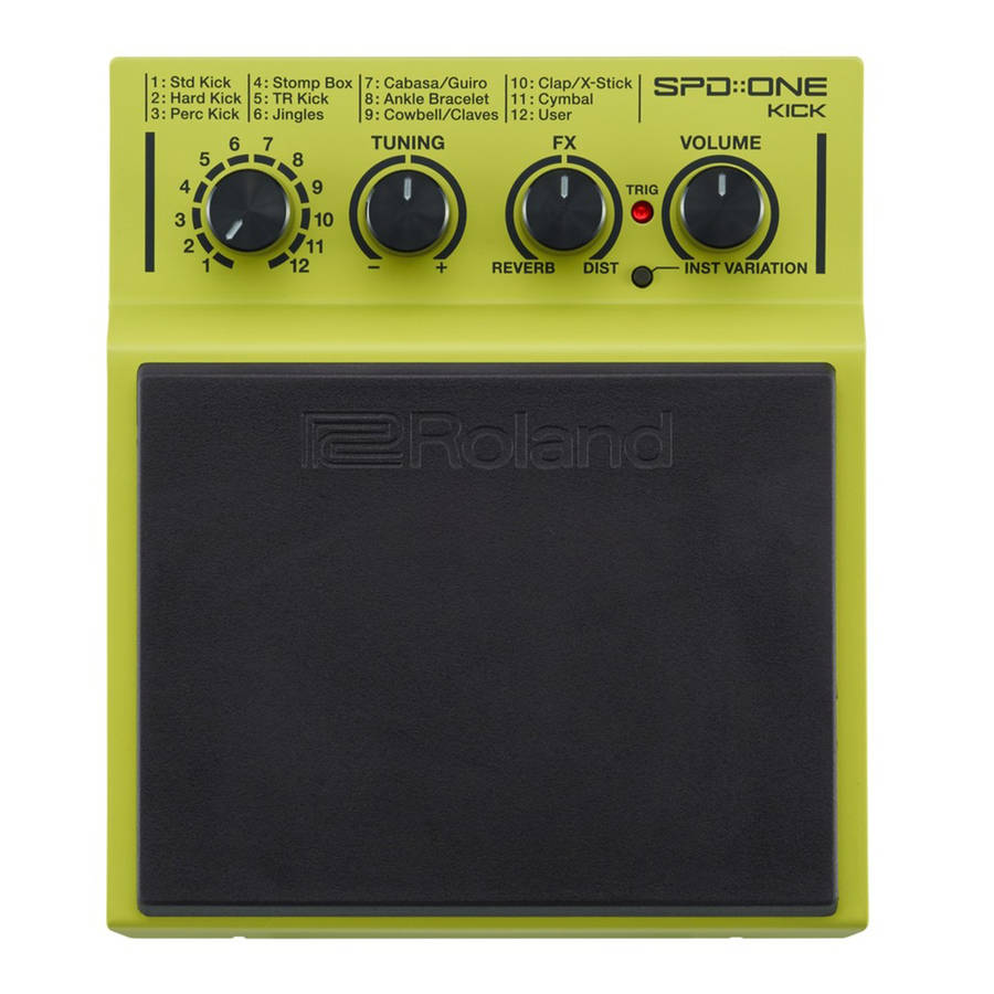 Roland SPD-ONE Kick - Percussion Sampling Pad