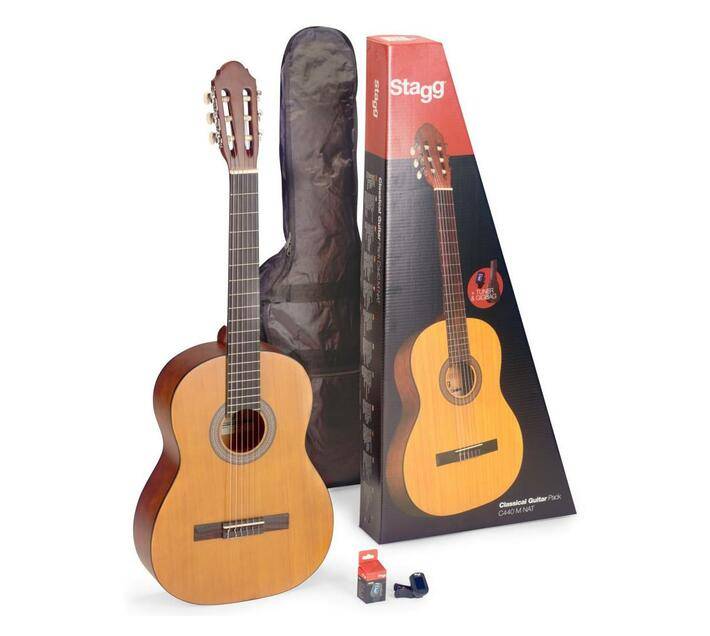 Stagg C440 N - 4/4 Acoustic Guitar Pack (Natural)