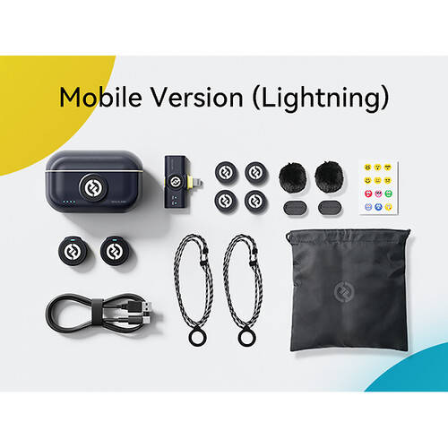 Hollyland LARK M2 Duo - Wireless Lavalier Microphone for iOS Device