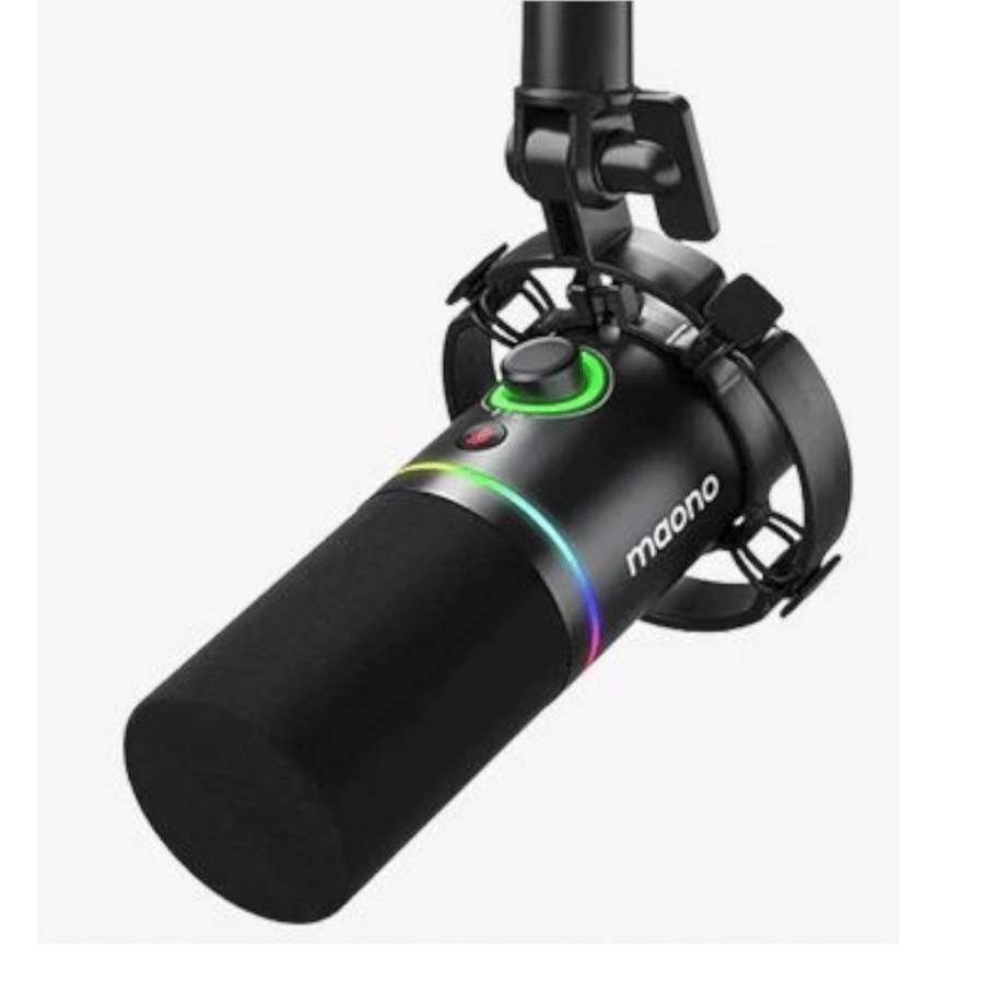 Maono PD200XS - USB/XLR Dynamic Microphone Set with Boom Arm