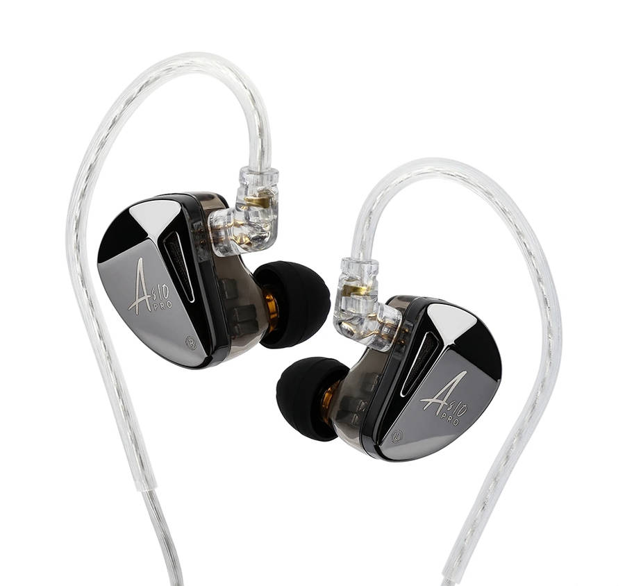 KZ AS10 Pro  Professional 5BA Balanced Armature IEM Earphones
