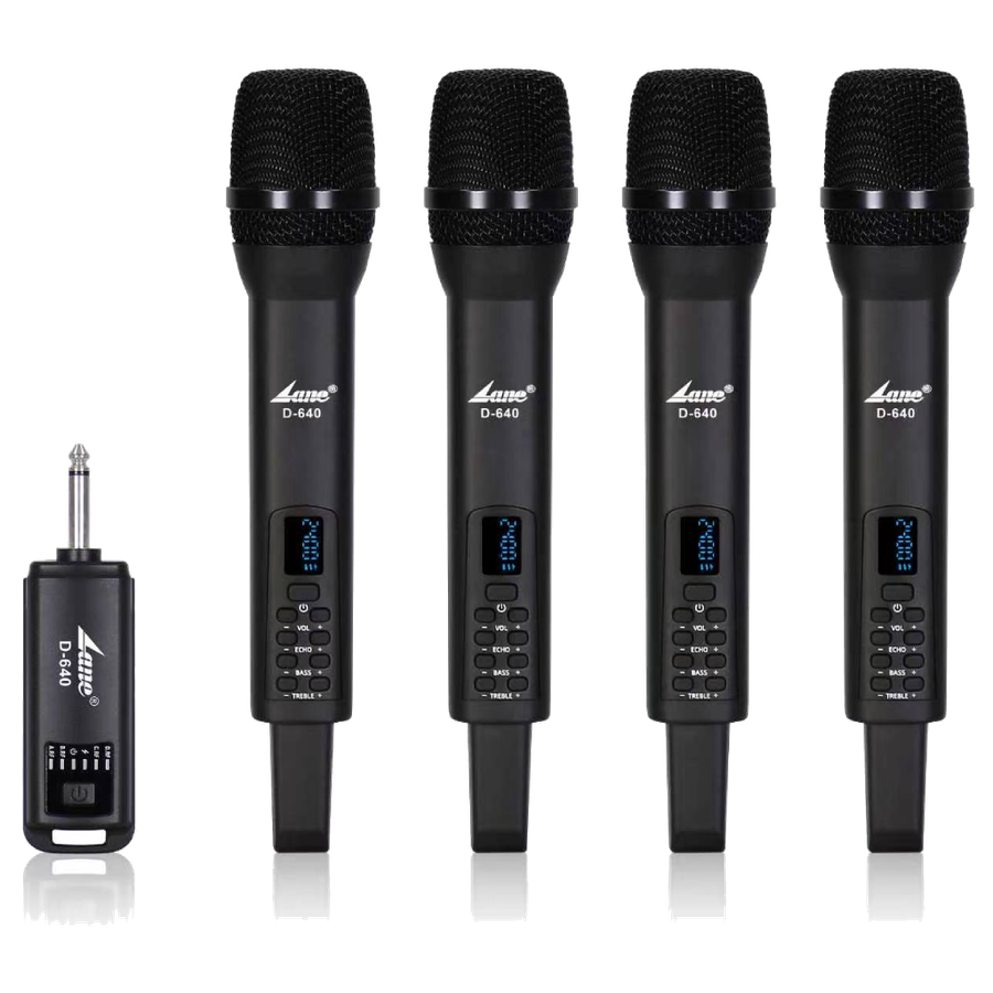 LANE Pro D-640 - Wireless Handheld Microphone System