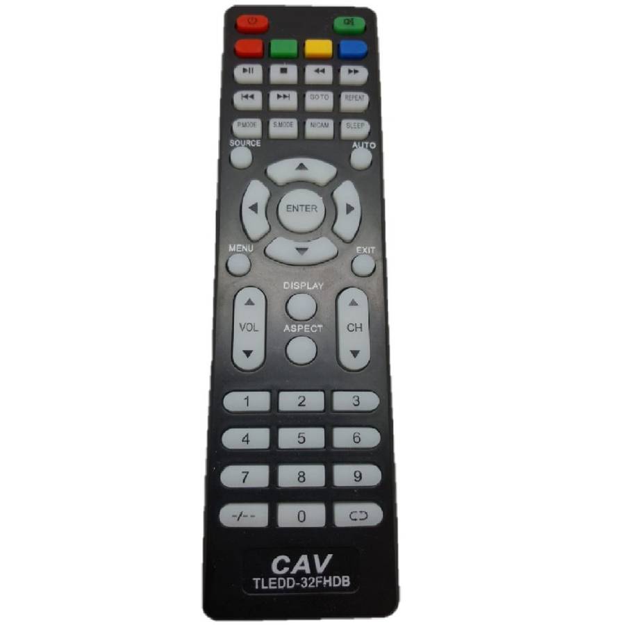 Telefunken/Sansui TLEDD-32FHDB Replacement TV Remote