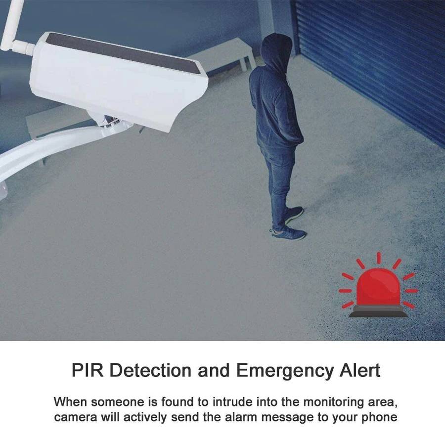 Solar Wi-Fi Bullet Camera