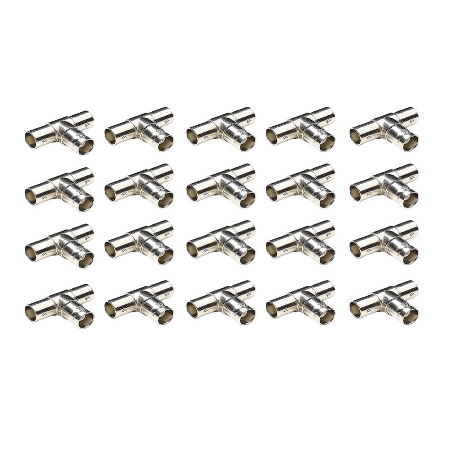 Space TV BNC Splitter T-Piece (F/F/F) - 20 pack