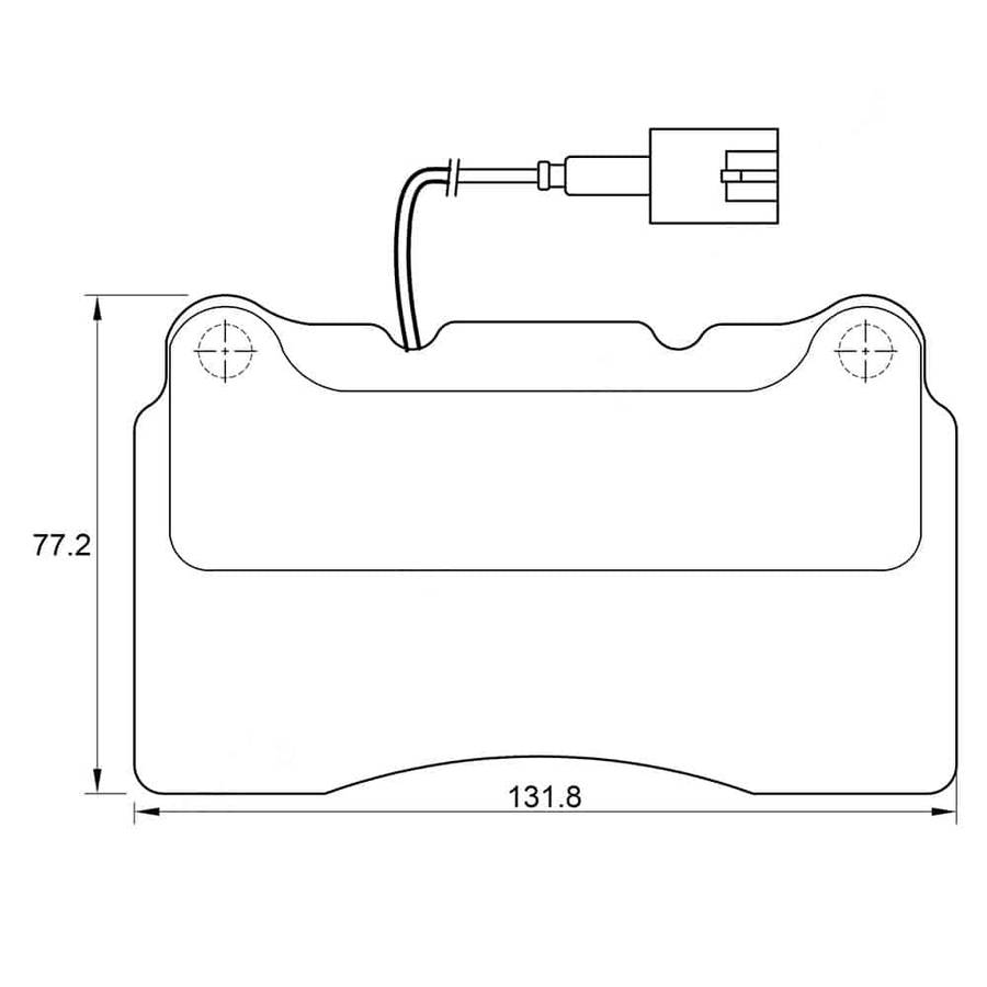 KBC Brake Pads (Front) for Alfa, Subaru