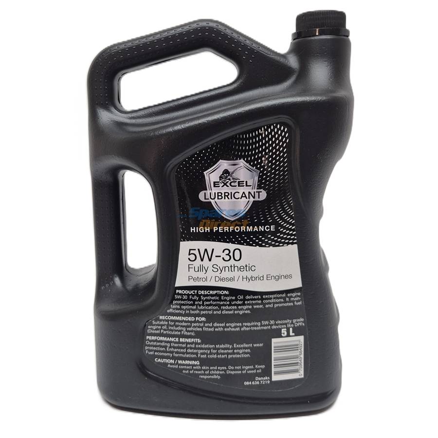 5W-30 Excel Oil Fully Synthetic 5L