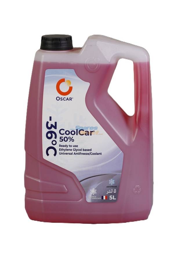 Oscar CoolCar 50% Coolant Antifreeze G12 - 5L