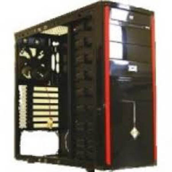 PC Case Black & Red