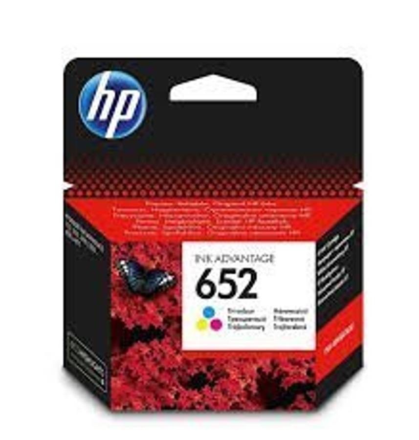 HP 652 Original Tri-Color Ink Cartridge