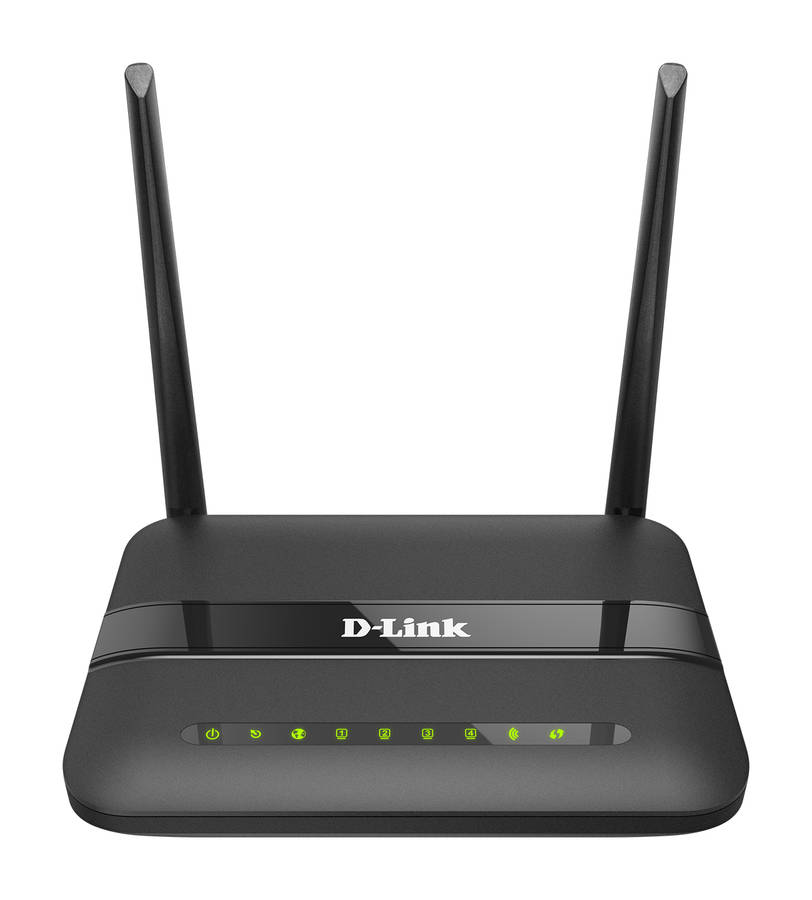 D-Link ADSL/ADSL2/ADSL2+ Wireless Router (DSL-124)