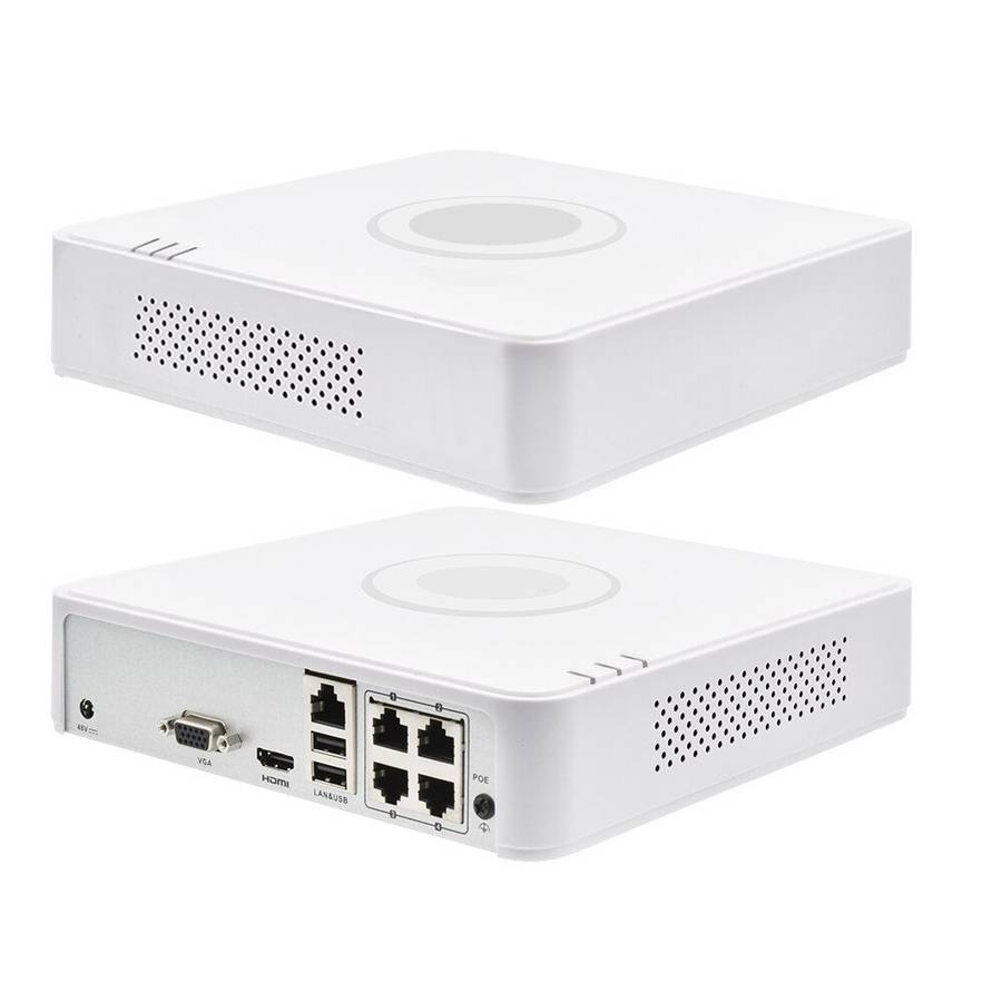 Hikvision 4CH NVR  4+POE