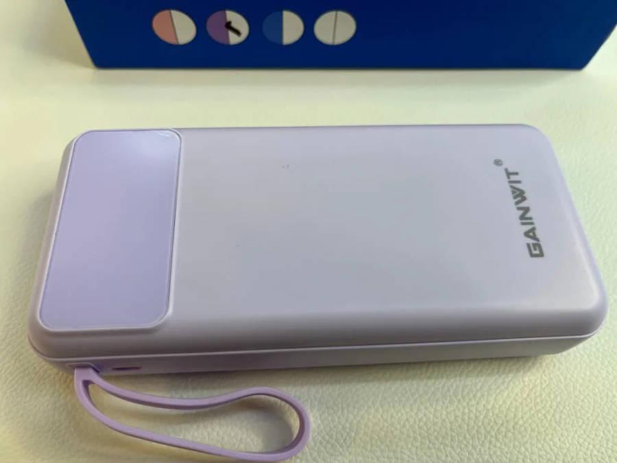 Gainwit 20000mAh Power Bank with Built-in Cables