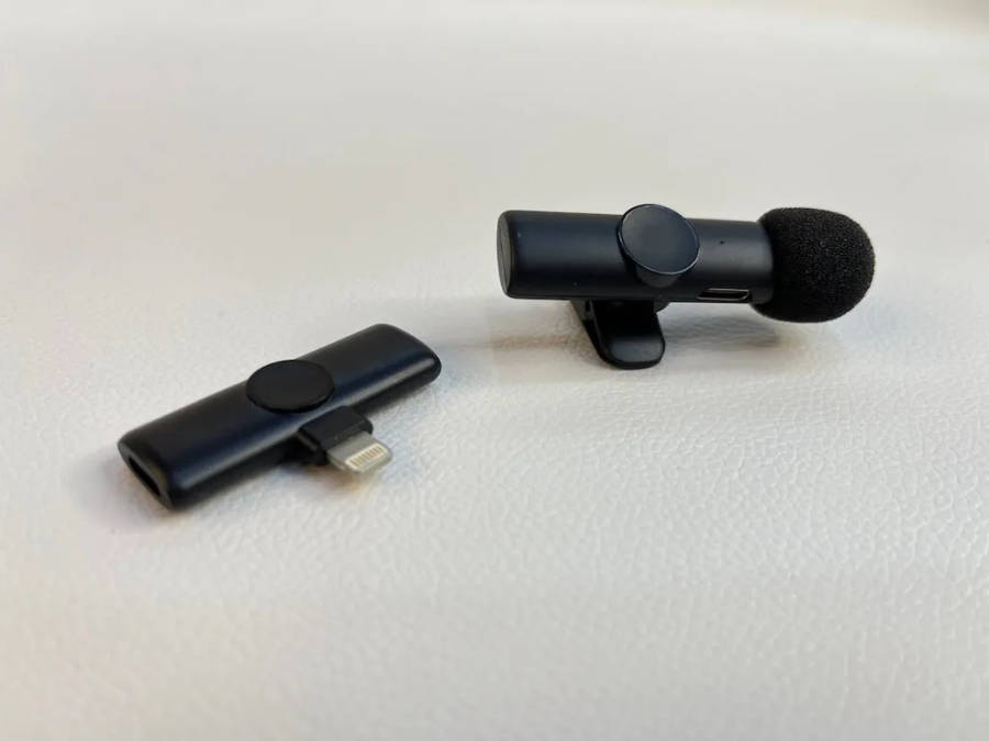 K11 Wireless Lavalier Microphone for iPhone