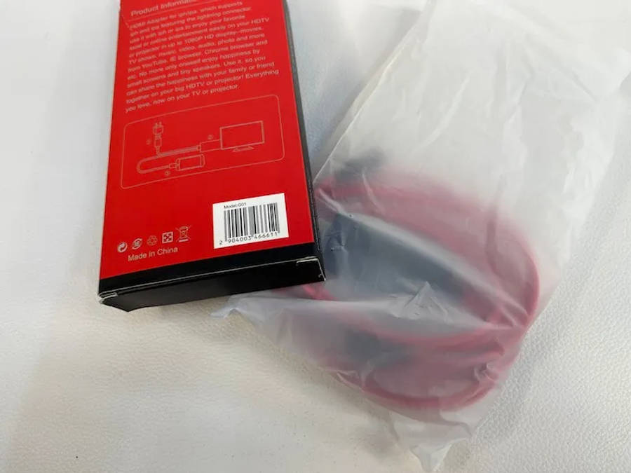 Lightning-Hdtv Cable 2M/G01