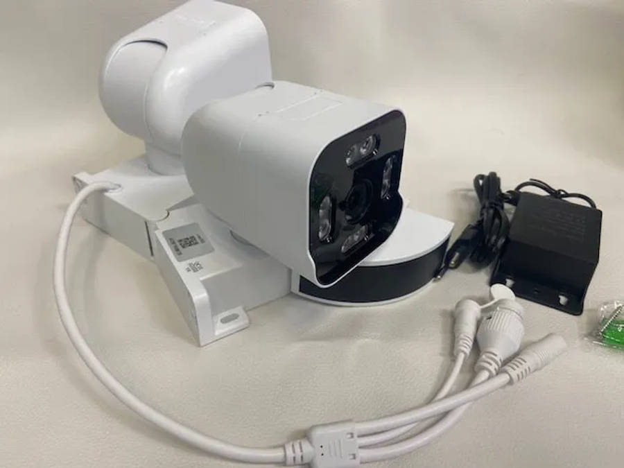 Dual Lens Wifi Outdoor Cameras For Home Security