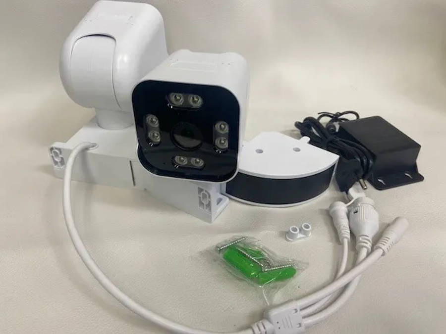 Dual Lens Wifi Outdoor Cameras For Home Security