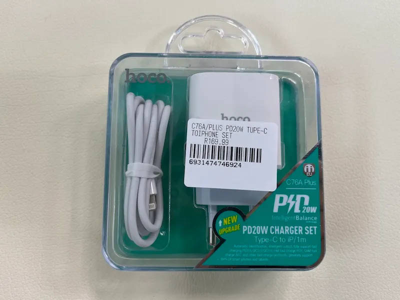 20W Fast Charger Set Type C