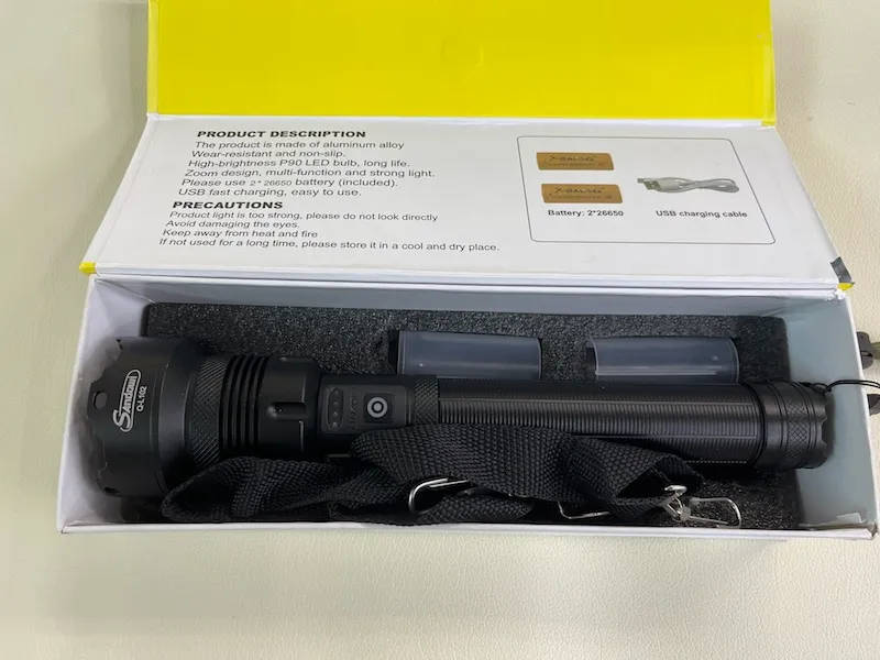 Usb Rechargeable Flash Light