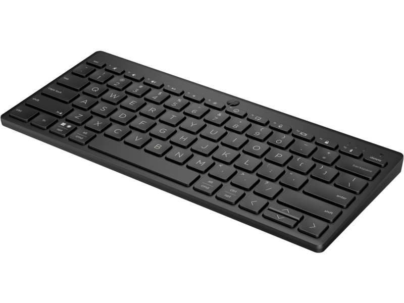 HP 350 Compact Multi-Device Bluetooth Keyboard Front Left