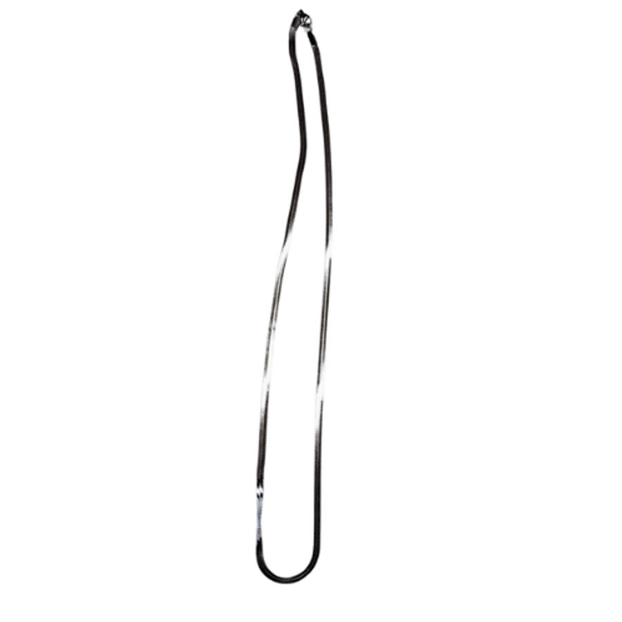 Blade Chain with lobster clasp, Stainless steel, 60cm, 4mm wide