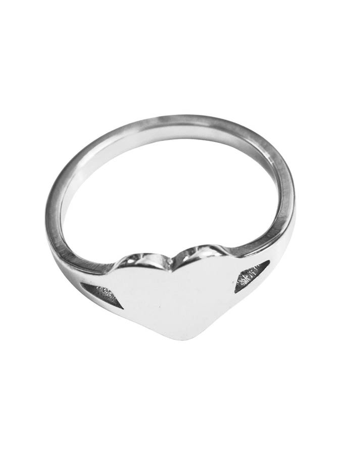 Stainless Steel Ring, Hearts, Different sizes
