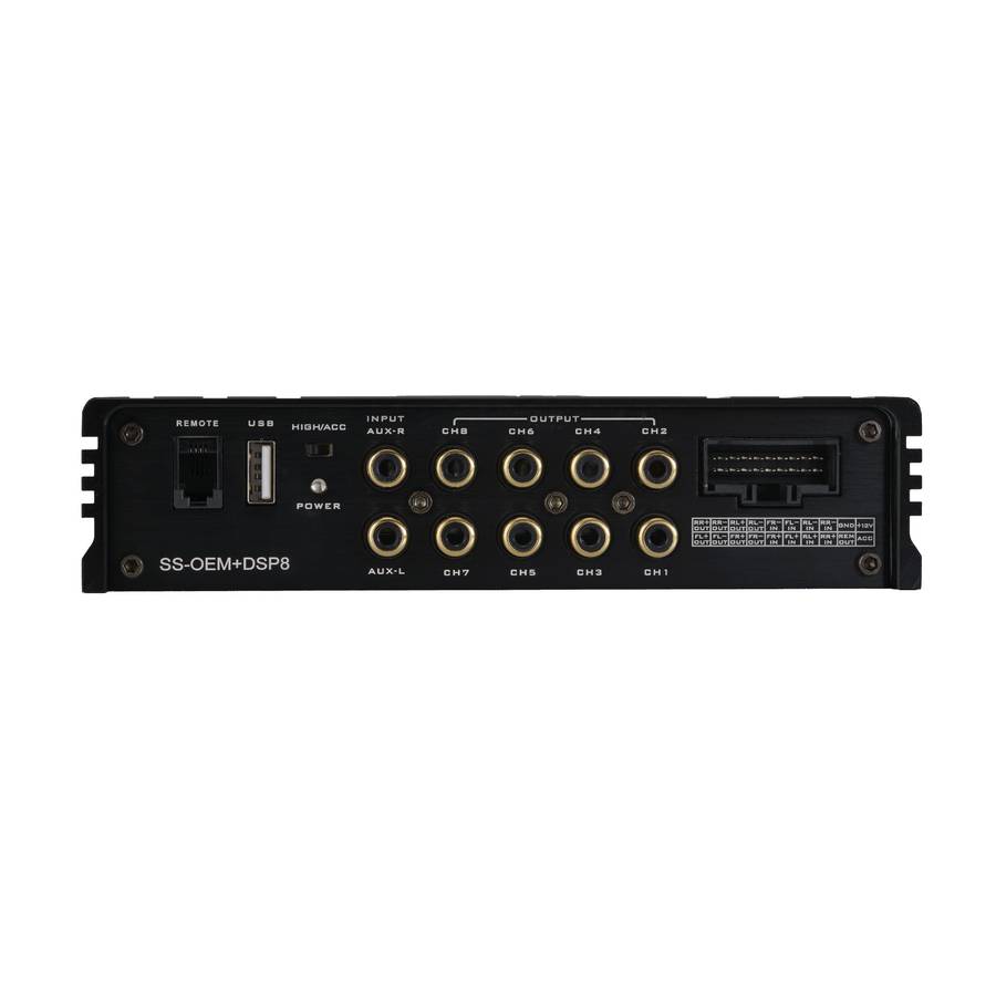 Star Sound Digital SS-OEM+DSP 8-Channel DSP With Built In AMP