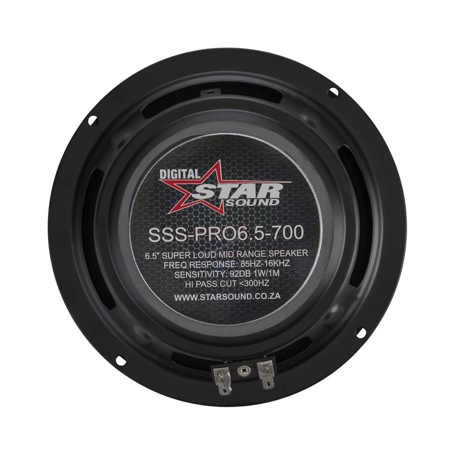 Star Sound SSS-PRO6.5-700 6.5 Bullet Mids (700W)