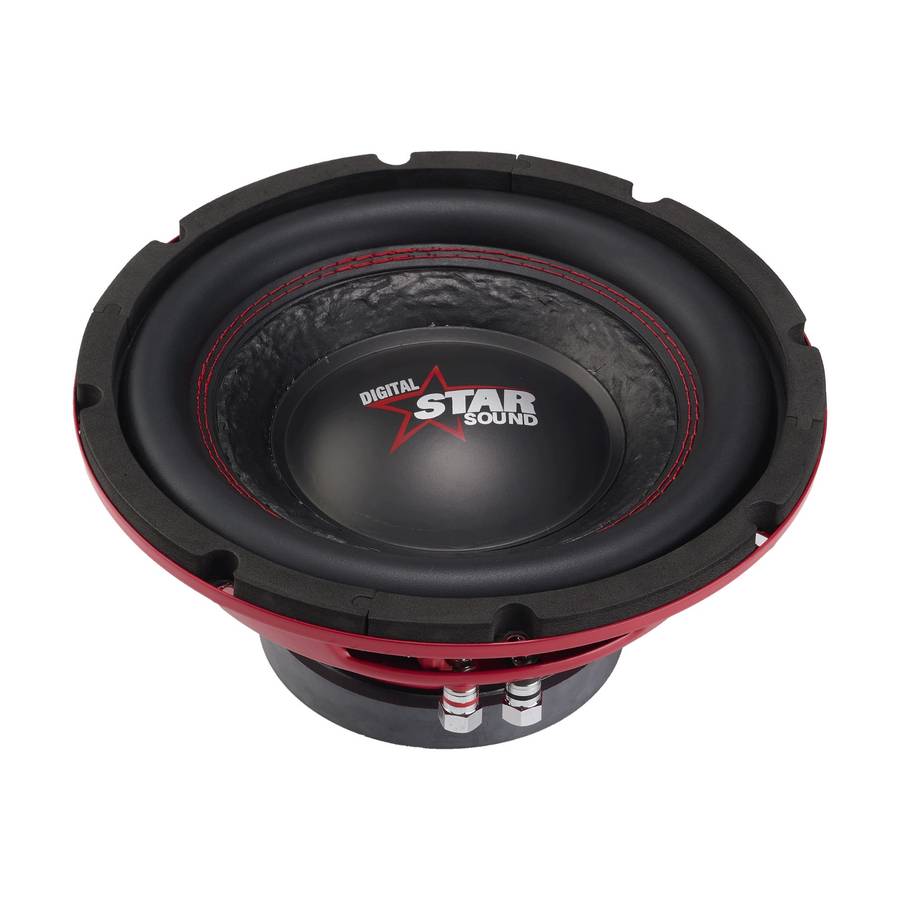 Star Sound 10" SSW-10-6250 SVC Subwoofer
