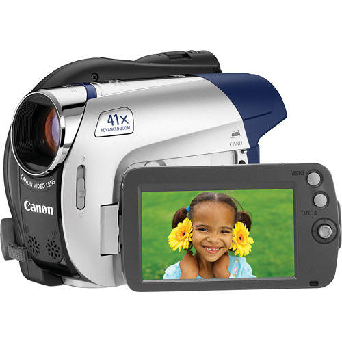 Canon DC310 High Optical Zoom DVD Camcorder