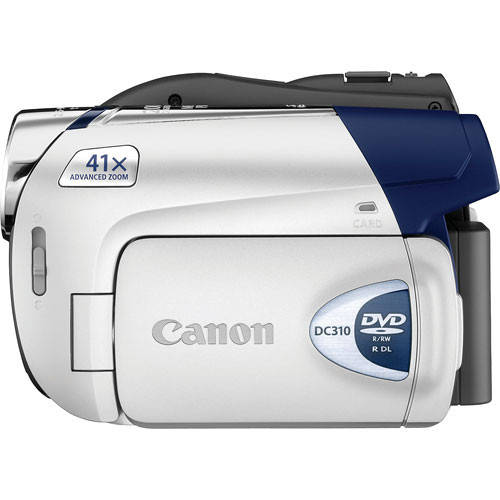Canon DC310 High Optical Zoom DVD Camcorder