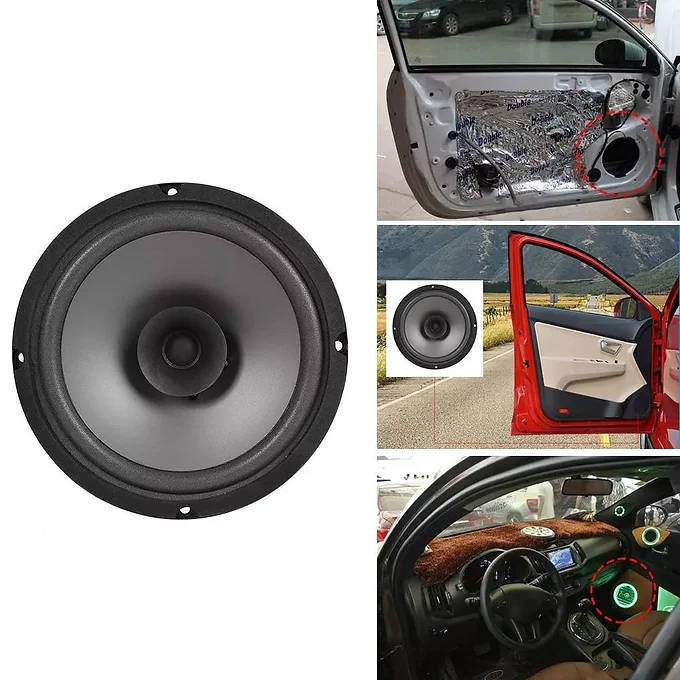 TS-601 500W UNIVERSAL 6.5" COAXIAL CAR AUDIO STEREO SPEAKERS - SET OF 2